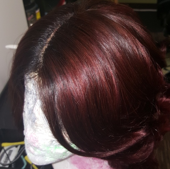 100% Virgin Human Hair Wig with LACE closure - Picture 2 of 5